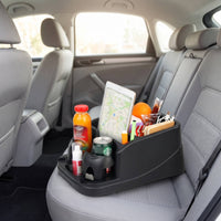 Car Seat Organizer with Cup Holder Multi-Compartment Car Back Seat Organizer with Cup Holders Easy to Clean spaceSaving