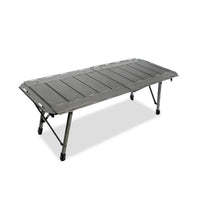 IGT Compatible customizable Camp Desk Foldable space-saving Camp Table Multi-Functional Camping Furniture aesthetic for al fresco diningkers, Backpackers, Outdoors, Campsite, Tailgating, Backyard