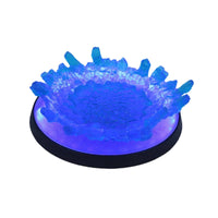 Light-up Display Base with Burst Effect Translucent Special Effects Display Base Slim for Collectors
