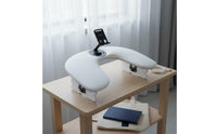 Ergonomic Design U-Shaped Nail Arm Rest Tool-Effortless Setup Manicure Hand Pillow Phone Holder Easy to Clean for Home Use