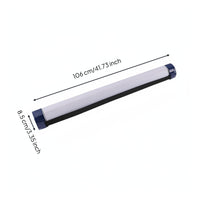 Portable Art Tube with Shoulder Strap Adjustable Poster Tube with Strap Plastic Round for Artists, Students, Architects, Travel, School