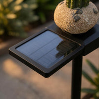 Solar Cactus Stake Light LED Cactus Garden Stake Light Waterproof Easy to Install