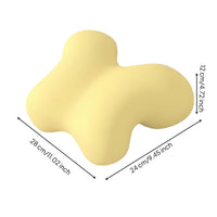 Neck Protection Office Rest Pillow with Arm Hole Memory Foam Desk Rest Pillow Breathable Compact and Portable for School