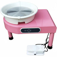 Mini Pottery Wheel Strong Engine Electric Pottery Wheel Detachable Basin