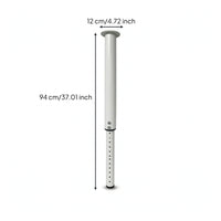 Adjustable Table Leg with Mounting Plate Collapsible Table Legs with Mounting Screws Heavy Duty Storage for DIYers, RV