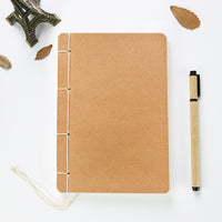 Vintage Chinese Style Thread-Bound Sketchbook with Blank Pages