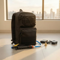 Cordless Battery Powered Backpack Sprayer Rechargeable Backpack Sprayer with Hose Padded Shoulder Straps Spraying Unit Ergonomic for Detailers, Installers, Car Detailing, Film Installation