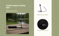 Stainless steel retractable fish hook gaff for boat fishing