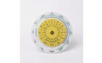 Glossy Music Theory Learning Wheel with Pouch Handheld Circle of Fifths Chord Wheel Rotating Circle of Fifths Tool Visual for Students, Beginners, Guitarists, Home Study, Classroom