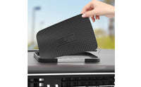 Car Dashboard Organizer Pad Easy to Clean Anti-Slip Dashboard Mat Washable Car Phone Pad for Center Console