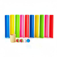 Team Building Game Kit Curved Channel Game with Balls Interactive for Team Building, Kindergarten