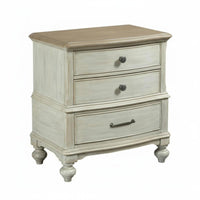 French Country design Bedside Table with Drawers Vintage Design Distressed Single-Drawer End Table space-saving Size Nightstand Sturdy Construction for Apartment Dwellers, Homeowners, Students, Guest Room, Entryway, Hallway, Office