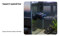 Double Head Aquarium Pump Quiet Aquarium Water Circulator Pump Freshwater and Saltwater Use Submersible Water Circulator for Marine Aquariums