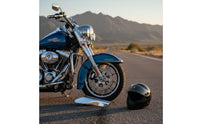 2 Pieces Exhaust Heat Guard Easy to Install Side Fairing Cover for Touring