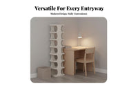 Narrow Shoe Rack Space-Saving Multi-Tier Shoe Rack Small Footprint for Students, Entryway, Dorm Room, Bedroom