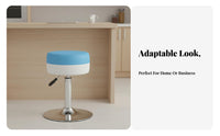 With supportrest fluffyShaped Caster Stool 360-Degree rotating casters Lowsilhouette rolling Seat Modern Minimalist aesthetic Household Furniture Padded padding for Children, Cleaners, Living Room, Entryway, Bedroom, removeice