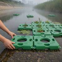 Artificial Floating Island for Water Landscaping and Planting