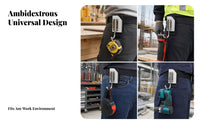 Anti-Slip Tape Measure Holder Clip Detachable Tape Measure Holder Easy to Attach Hanging Bracket Long-Lasting
