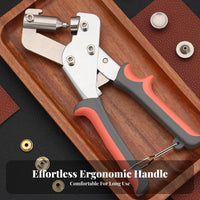 Snap Fastener Pliers Heavy Duty Hand Press Snap Tool Metal Construction
