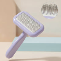 Curved Slicker Brush Effective Detangling Brush Ergonomic Multi-Purpose for Dogs, Home Grooming