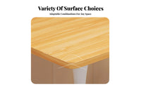 Commercial Grade Restaurant Table and Chair Set Thickened Tabletop Restaurant Dining Set Stable Structure Quick-Service Dining Furniture Easy to Clean for Cafe Owners, Homeowners, Snack Bar, Cafe, Banquet Hall, Kitchen