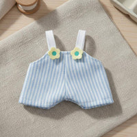 1/6 Scale Doll Suspender Shorts Striped Cute BJD Clothes for Hobbyists