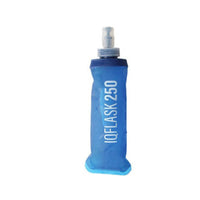Sports Bottle with Dust Cap Foldable Collapsible Water Bottle Press for Running