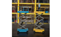 Miniature Scissor Lift Wheeled Scissor Lift Model Compact for Display