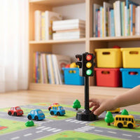 Toy Traffic Lamp Pretend Play Simulation Traffic Lamp Model Street Safety Education Toy Learn While Playing Realistic Design