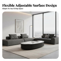 2 Pieces Mango and Drum Nesting Tables Italian design Coffee Table Sturdy framework Space-Saving Design for Adults, Lounge Area