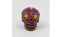 Cranium Ornament Day of the Dead Style Tabletop Cranium Decor Decorative for Collectors, Desk, Mantel