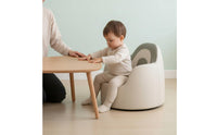 Stable Design Peanut Shaped Activity Table Rounded Edges Kids Table and Chair Set Anti-Slip Feet Children's Study Desk and Chair Set Ergonomic for Toddlers, Preschoolers, Kindergarten, Nursery, Playroom, Bedroom