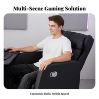 Minimalist Design Gaming Desk and Sofa Chair Combo Ergonomic Computer Table Set Reinforced Frame Workstation Furniture Multi-Functional for E-Sports Players, Home Users, Internet Cafe Owners, Bedroom, Study Room