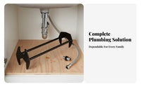 Multifunctional Plumbing Wrench Small Multifunctional Basin Wrench Under Sink Plumbing Tool Lightweight for DIY Hobbyists