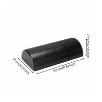 Long-Lasting Half Round Foam Roller Versatile Design Fitness Crescent Brick Lightweight and Portable High-Density Foam Back Stretcher for Beginners
