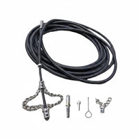 Sewer Cleaning Flexible Shaft Flexible Shaft Chain Knocker Effortless Drain Cleaner for Plumbers, Maintenance Professionals