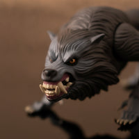 Wolf Figurine Realistic Wolf Figure Detailed for Collectors