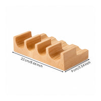 Sushi Holder Multi-Slot Sushi Roll Holder Rectangular for Home Hosts