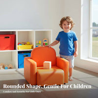 Safe Rounded Edges Convertible child's Chair and Table Easy to Clean kids' Table and Chair Set Long-Lasting Construction Toddler Armchair Waterproof Surface for Toddlers, Preschoolers, Parents, Playroom, Reading Corner, Bedroom, Nursery