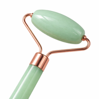 Facial Massage Roller with Face Sculpting Tool, Pink Crystal Gua Sha for Beauty Enthusiasts