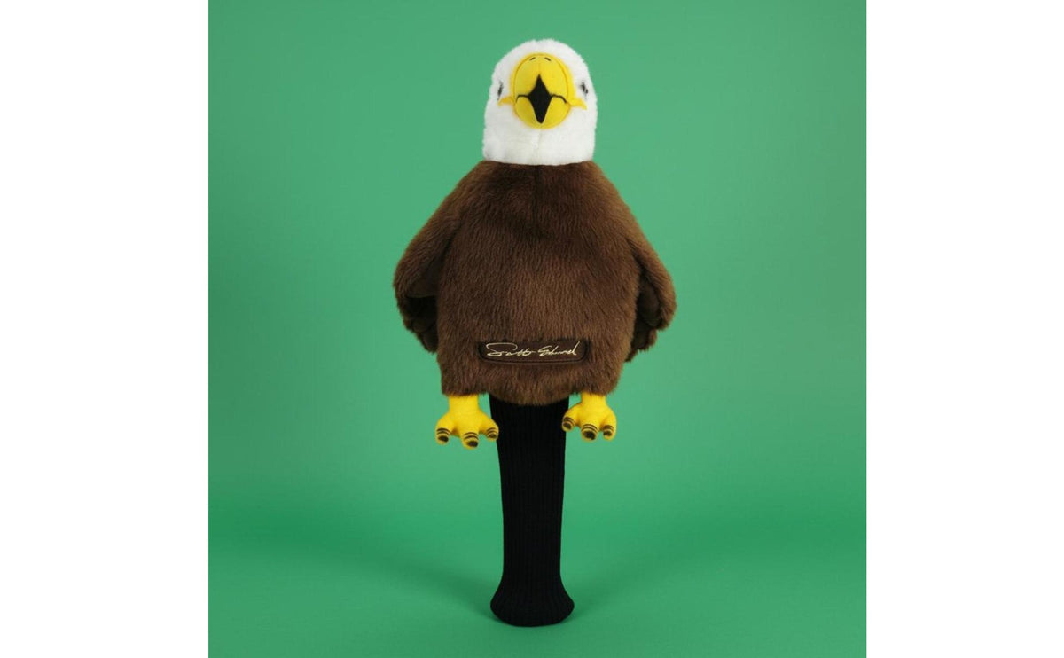 Novelty Design Eagle Golf Headcover Scratch Protection Cartoon Eagle Wood Cover Padded Interior Creature Golf Driver Cover Fits 460cc Drivers
