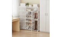 Shoe Rack with Dust Cover Space Saving Multi-Tier Shoe Rack Large Capacity for Students, Entryway, Dorm Room, Closet