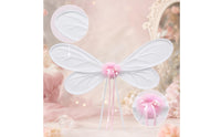 Lightweight Butterfly Wings Translucent Wings with Soft Ball Delicate Prop Full for Children, Toddlers, Stage Performances