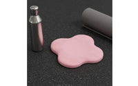 2 Pieces Embossed Flower Kneeling Pad Textured Grip Exercise Kneeling Pad Thick Padded Knee Mat Cushioned