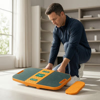 Textured Golf Swing Training Board Stable Golf Swing Training Aid Balanced Weight Transfer Board Long-Lasting for Golfers