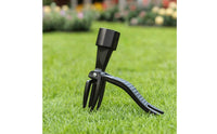 Unwanted Plant Puller Head Serrated Weeder with Prongs Manual for Lawn