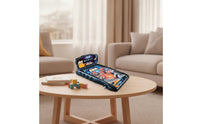 Arcade-Style Tabletop Pinball Game Retro Mini Pinball Machine Light-up Battery-Operated for Children, Families, Playroom, Desk