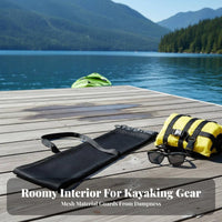 Kayak Paddle Bag Portable Double-Headed Paddle Carrier Oar Carrying Bag Lightweight Watersport Entry Ory Wear-Resistant