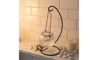 Plant Cultivation Station Water-Based Cultivation Culture Desktop Plant Terrarium Elegant Ornament Hanging Glass Vase Stand for Office Workers, Desk
