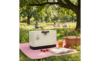 Insulated Insulated Container Easy to Clean Rigid Body Chiller Ice Chest for Camping, Car Use